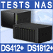 Tests des NAS Synology DS412+ et DS1812+