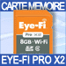 Test de la carte m�moire SD Wifi Eye-Fi Pro X2 8Go