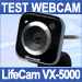 Test Microsoft LifeCam VX-5000 : souriez, vous �tes film�s !