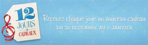 12 jours de cadeaux