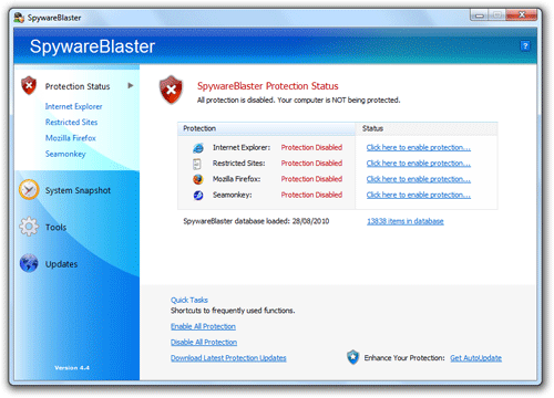 Emp�cher l'installation de spywares