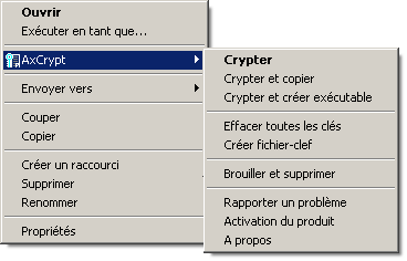 Crypter vos fichiers avec AxCrypt