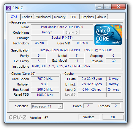 CPU-Z 1.57