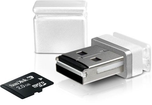 mini lecteur de cartes microSD