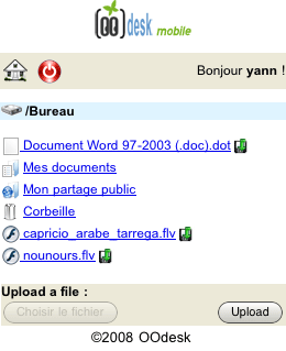 OOdesk en version mobile