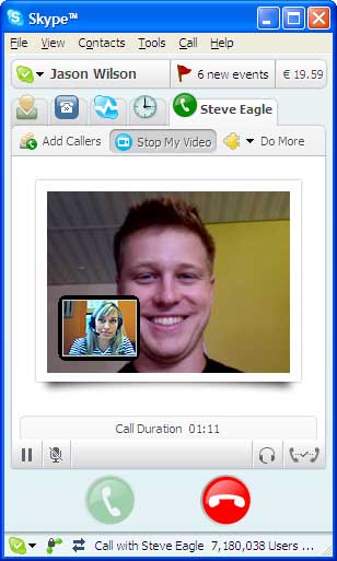 Skype Версия 3.8