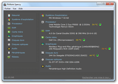 Speccy 1.10