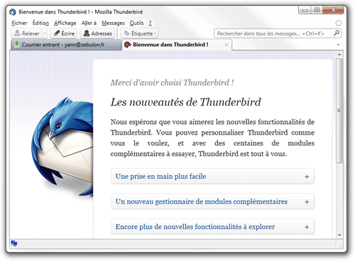 Thunderbird 5.0