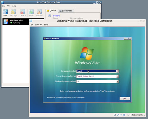 Virtualbox
