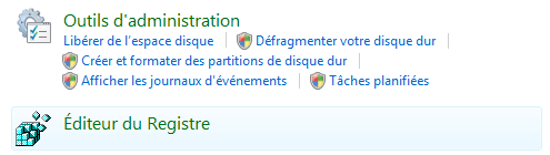 Editeur du registre