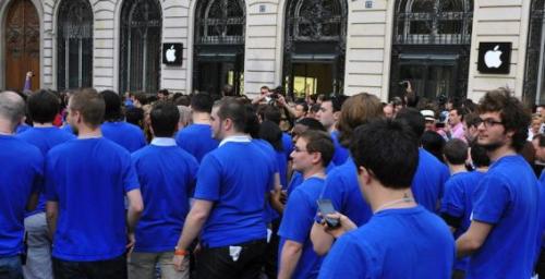 Apple pr�avis gr�ve jour sortie iPhone-5