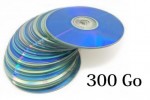 disque optique 300 Go Sony Panasonic