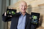Jeff Bezos présente la nouvelle gamme Kindle Fire HDX.