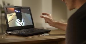 Le boîtier Leap Motion