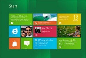 Commandes de Windows 8