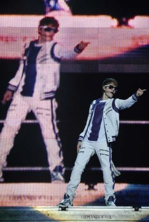 Justin Bieber, cité aux MTV Europe Music Awards.