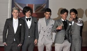 One Direction aux BRIT Awards 2012