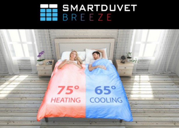SmartDuver Breeze, une couette connectée