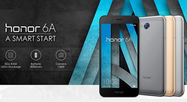 Honor a dévoilé son dernier Honor 6A en France