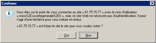 Alerte de Firefox