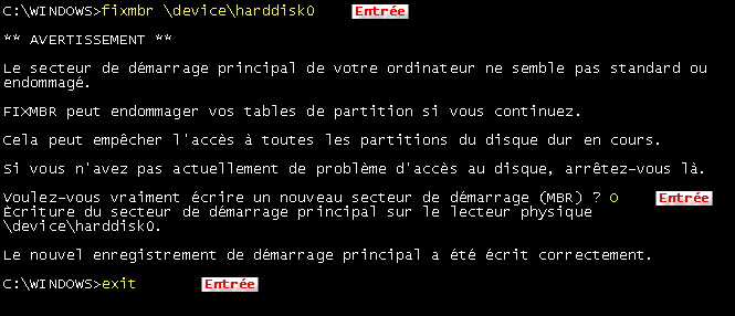 fixmbr \device\harddisk0
