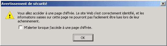 Accès à une zone sécurisé avec Firefox