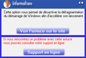 Information à propos de l'astuce 