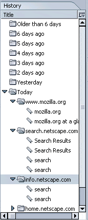 Historique de Mozilla