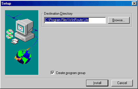 Installation WinRoute Lite