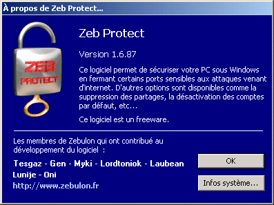 Présentation de Zeb Protect