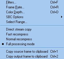 Encodage en divx : vidéo