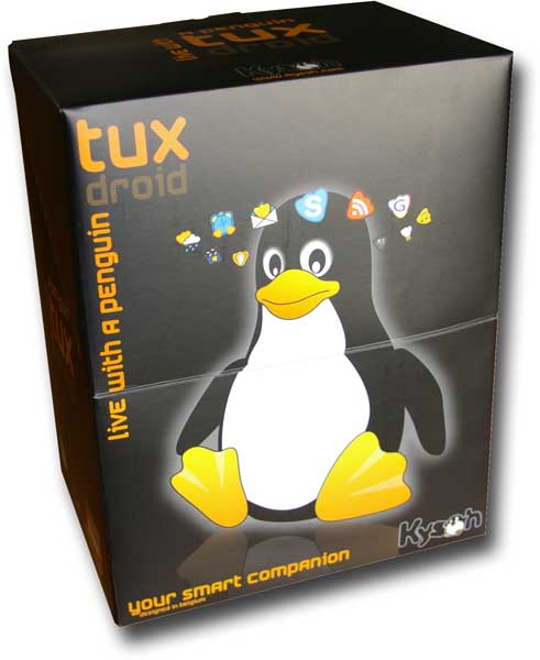 Boite du Tux Droid