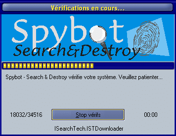 Analyse de Spybot au démarrage