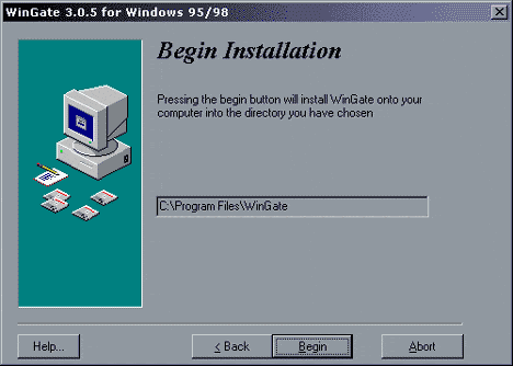 Validation du choix du répertoire de Wingate