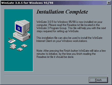Installation de Wingate terminée !