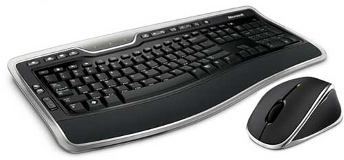 Ensemble clavier et souris Microsoft Wireless Laser desktop 7000