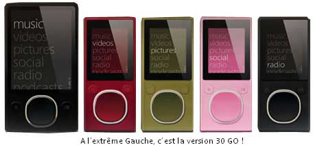 La famille Zune