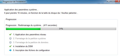 Installation du firmware