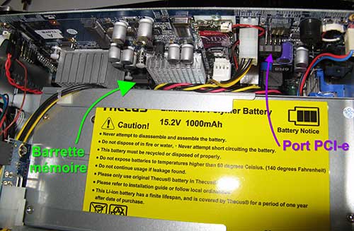 Technologie fanless de la carte mère