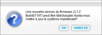 Mise à jour du firmware