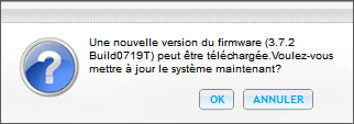 Mise à jour automatique du firmware