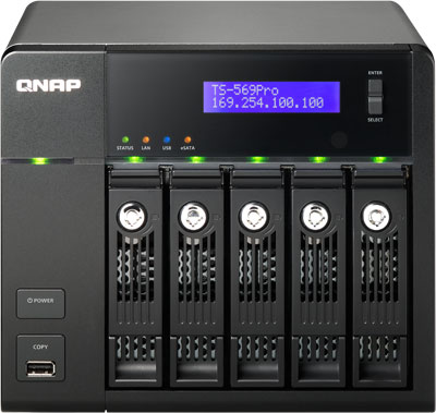 Test du NAS Qnap TS 569-Pro