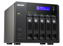 Vue 3/4 du NAS