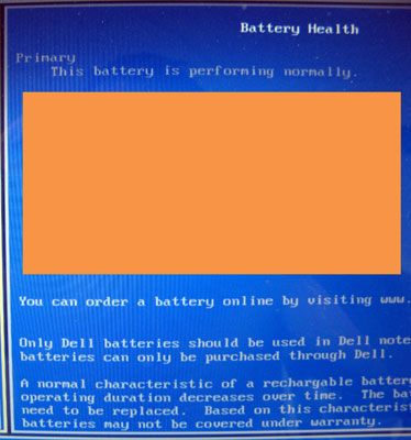 Bios : Battery Health