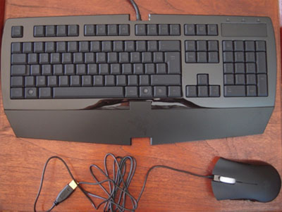 Le bundle clavier + souris de razer