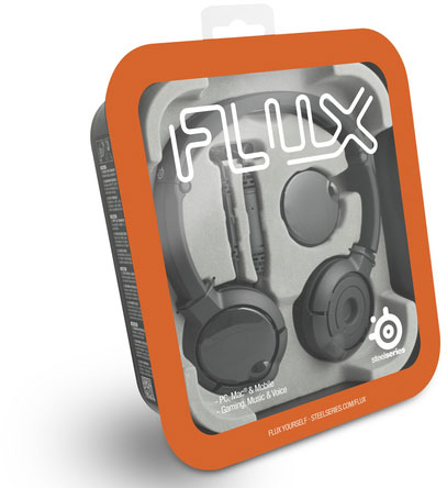 Boite du casque SteelSeries Flux