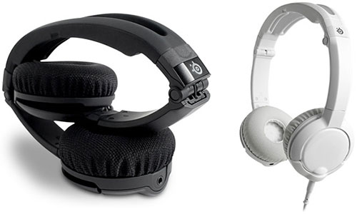 Versions noire et blanche du casque SteelSeries Flux