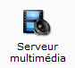 Icône serveur multimédia