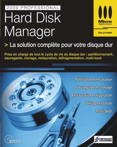 Boite de Hard Disk Manager