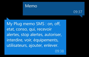 Memo : un rappel des commandes du My Plug